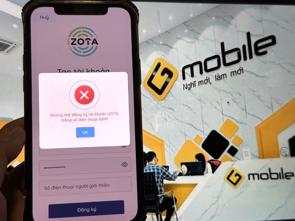 Hàng loạt SIM Gtel mất liên lạc kéo dài